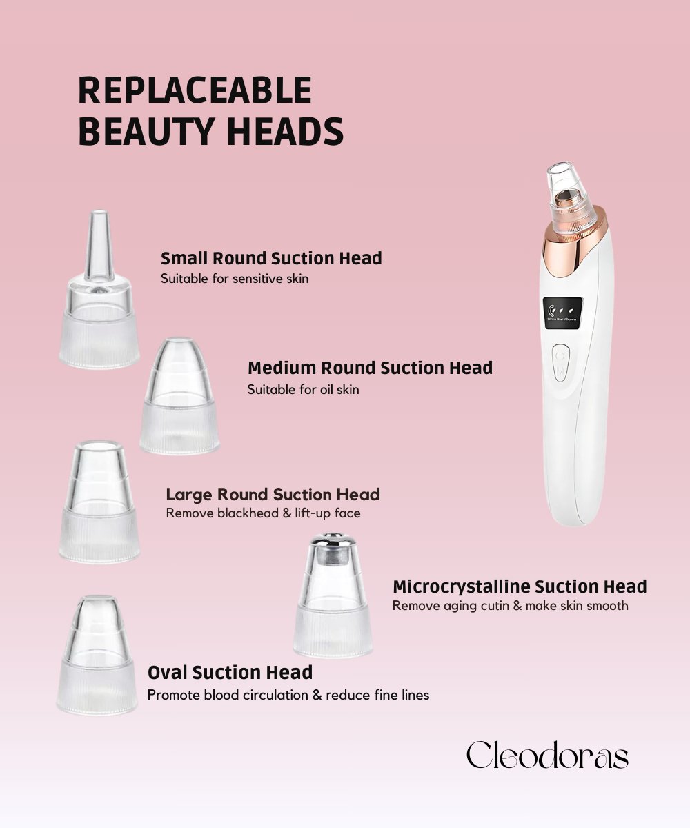 Nano Electrical Vacuum Blackhead Remover - Cleodoras